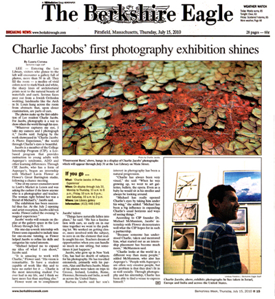 Exhibit review, Berkshire Eagle, July 15, 2010