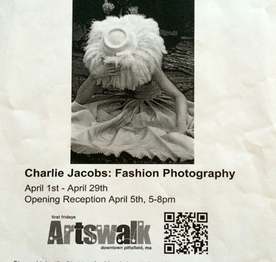 Charlie Jacobs exhibit Pittsfield MA Artswalk April 2013