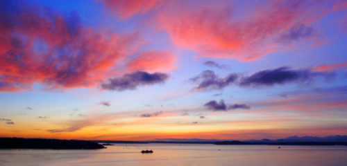 Sunset From The Needle